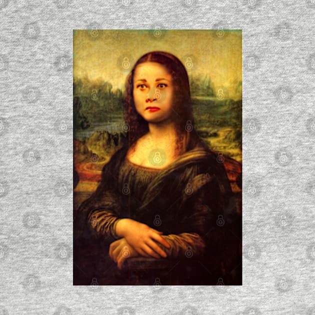 Mommie Dearest Mona Lisa by ArtFactoryAI